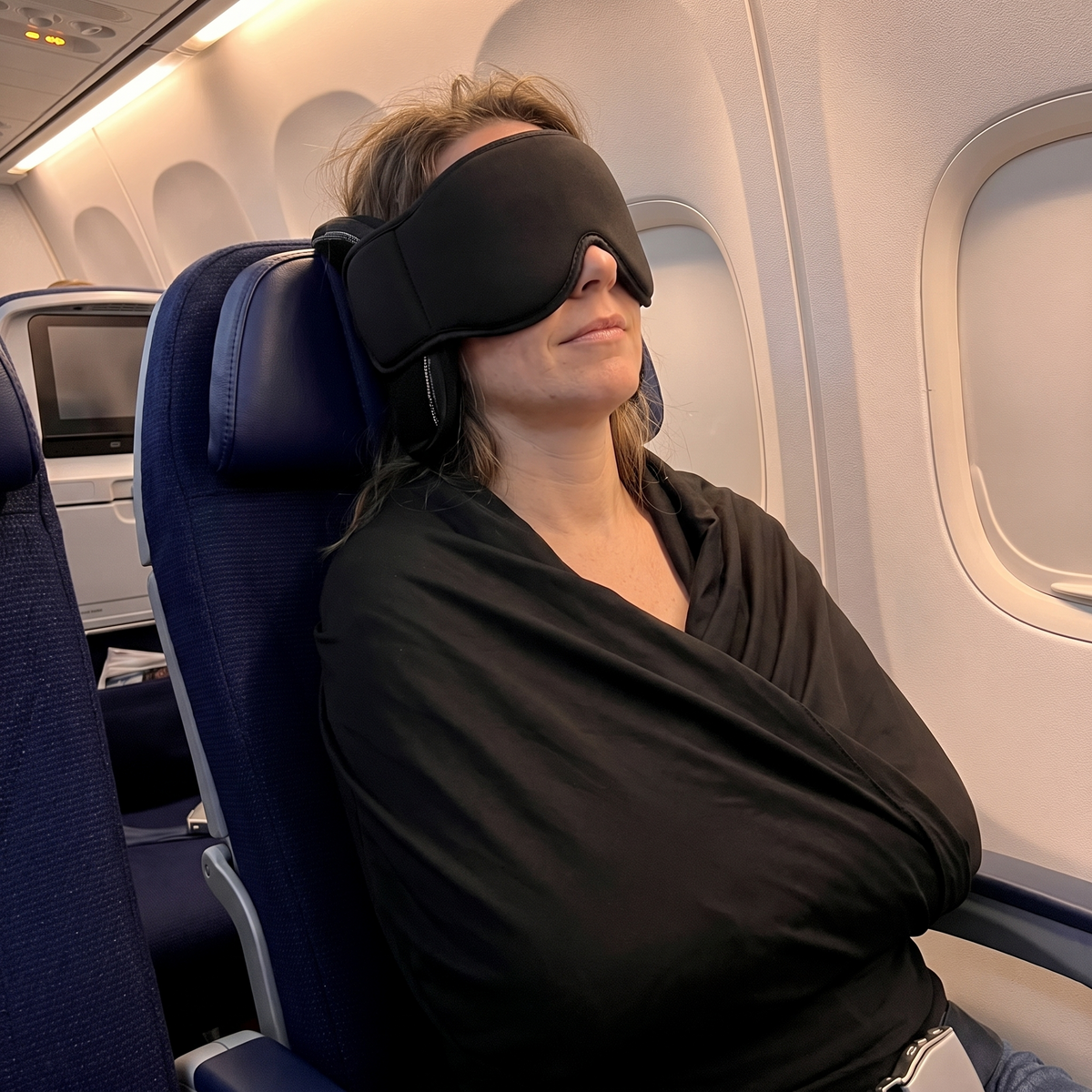 3-in-1 Sleep Mask with Head & Arm Support